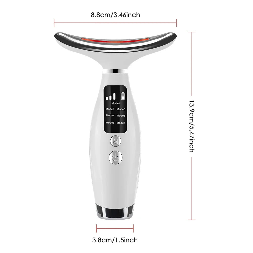 LumiLift – Appareil de Massage Facial & Cou LED 7 couleurs