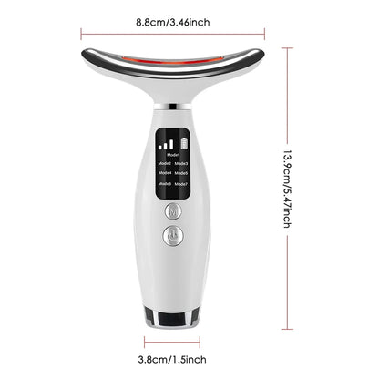 LumiLift – Appareil de Massage Facial & Cou LED 7 couleurs