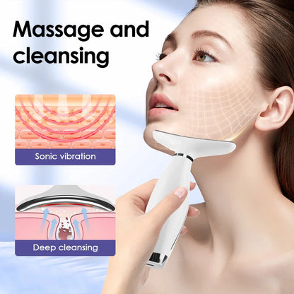 LumiLift – Appareil de Massage Facial & Cou LED 7 couleurs